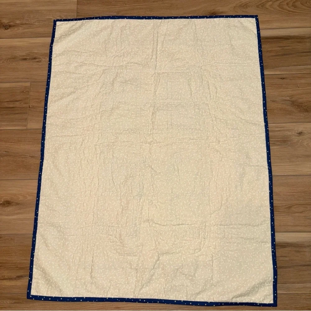JAYDEN Childrens Name Quilt Vintage Handmade Patchwork Baby Play Mat